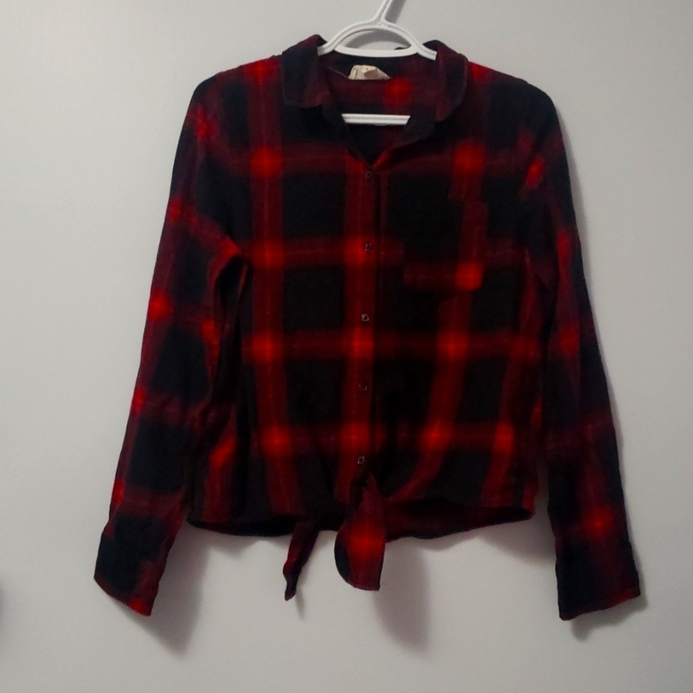 True North Denim cropped Buttondown shirt